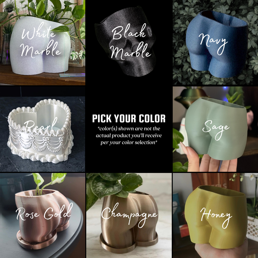 Muscle Daddy Butt Planter | More Sizes + Colors Available