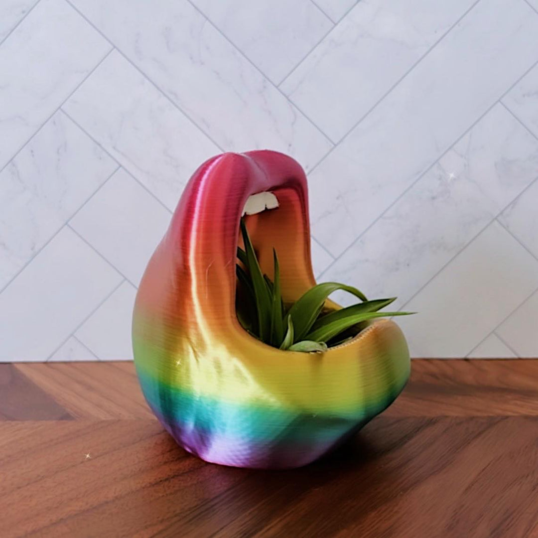 Retro Lips Planter | More Colors Available