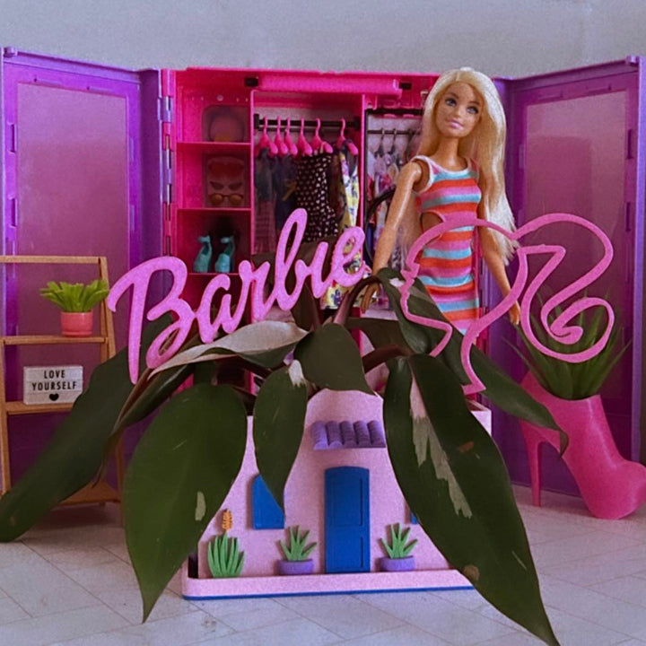 Barbiecore "B" Planter | More Colors Available