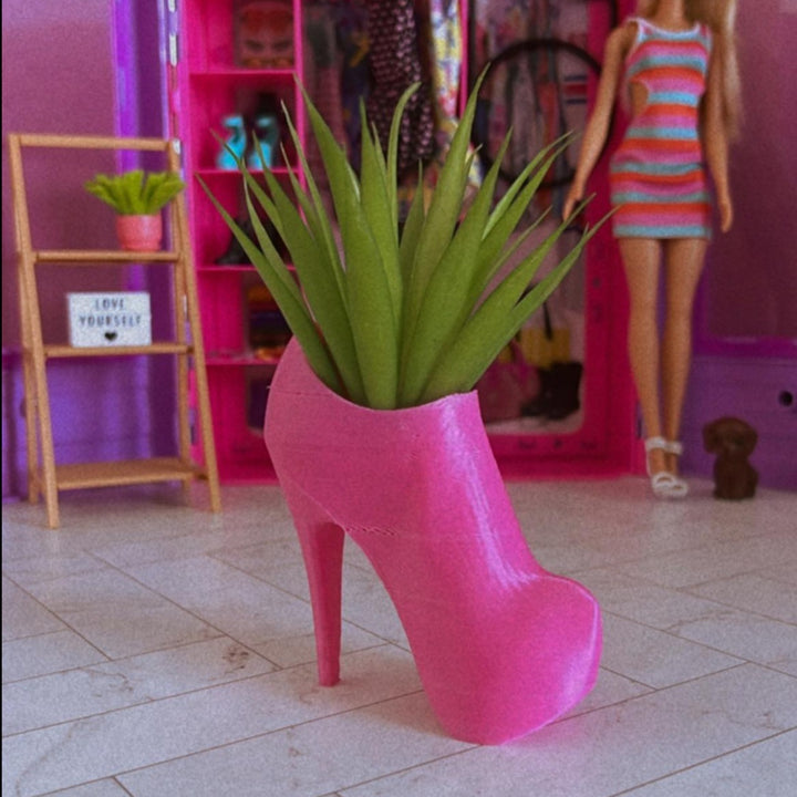 Barbiecore Airplant Holder | Dreamhouse Pink