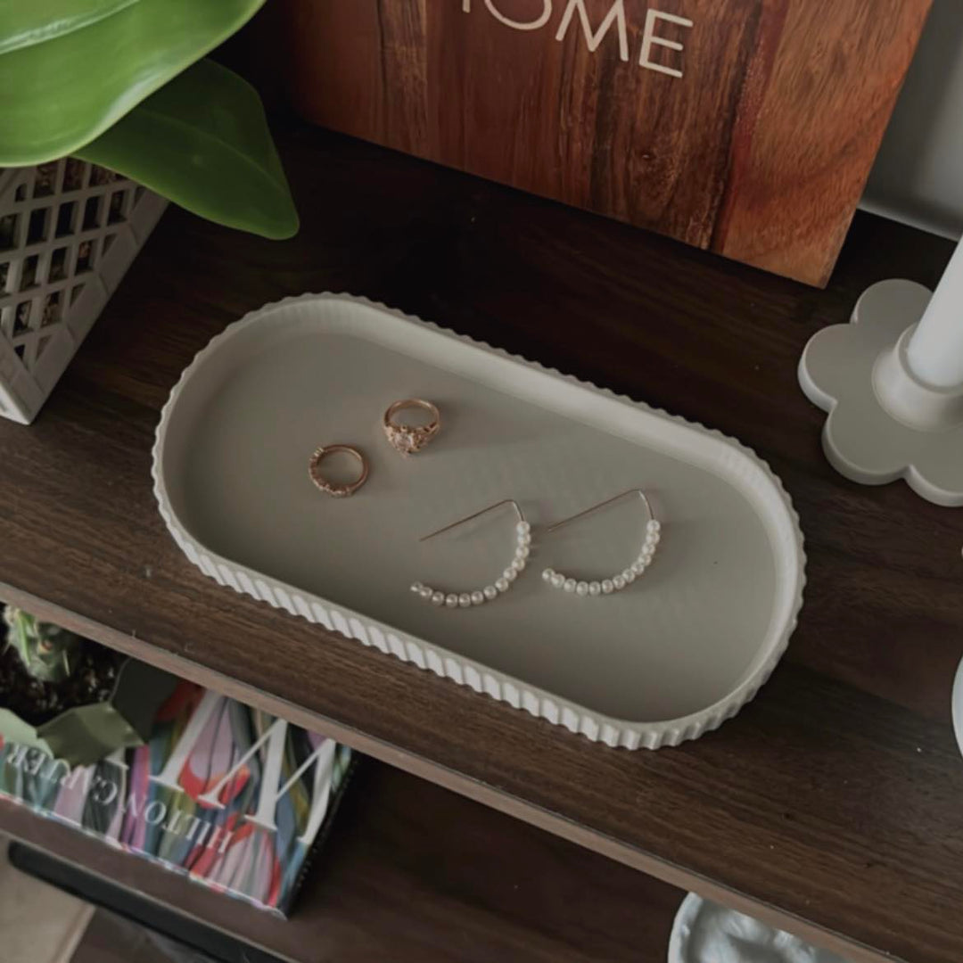 Pleated Catchall Tray | More Colors Available