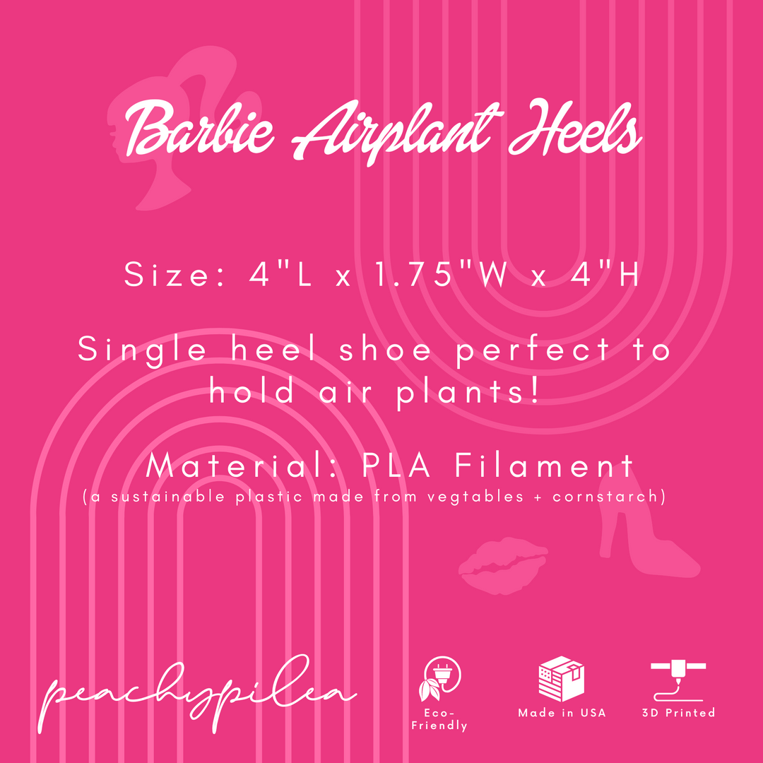 Barbiecore Airplant Holder | Dreamhouse Pink