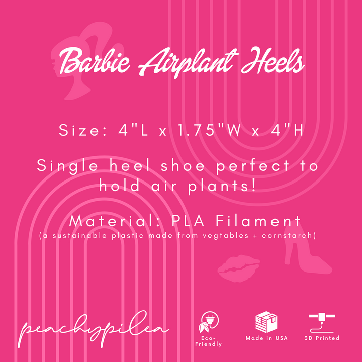Barbiecore Airplant Holder | Dreamhouse Pink