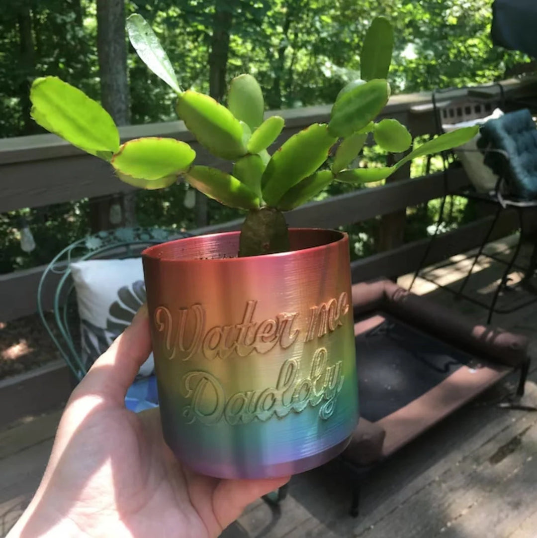 Water Me Daddy Planter | More Sizes + Colors Available