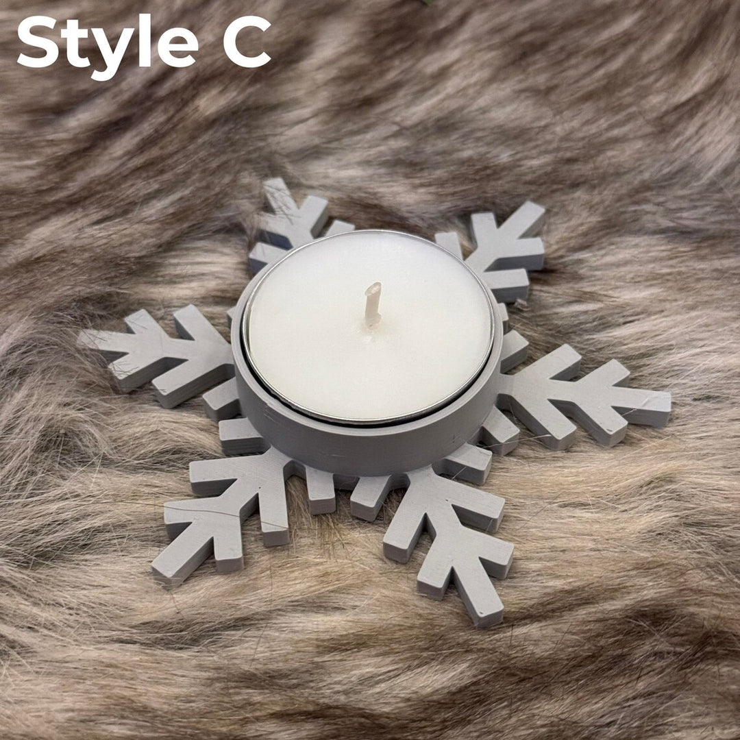 Snowflake Tea Light Holders | More Colors Available