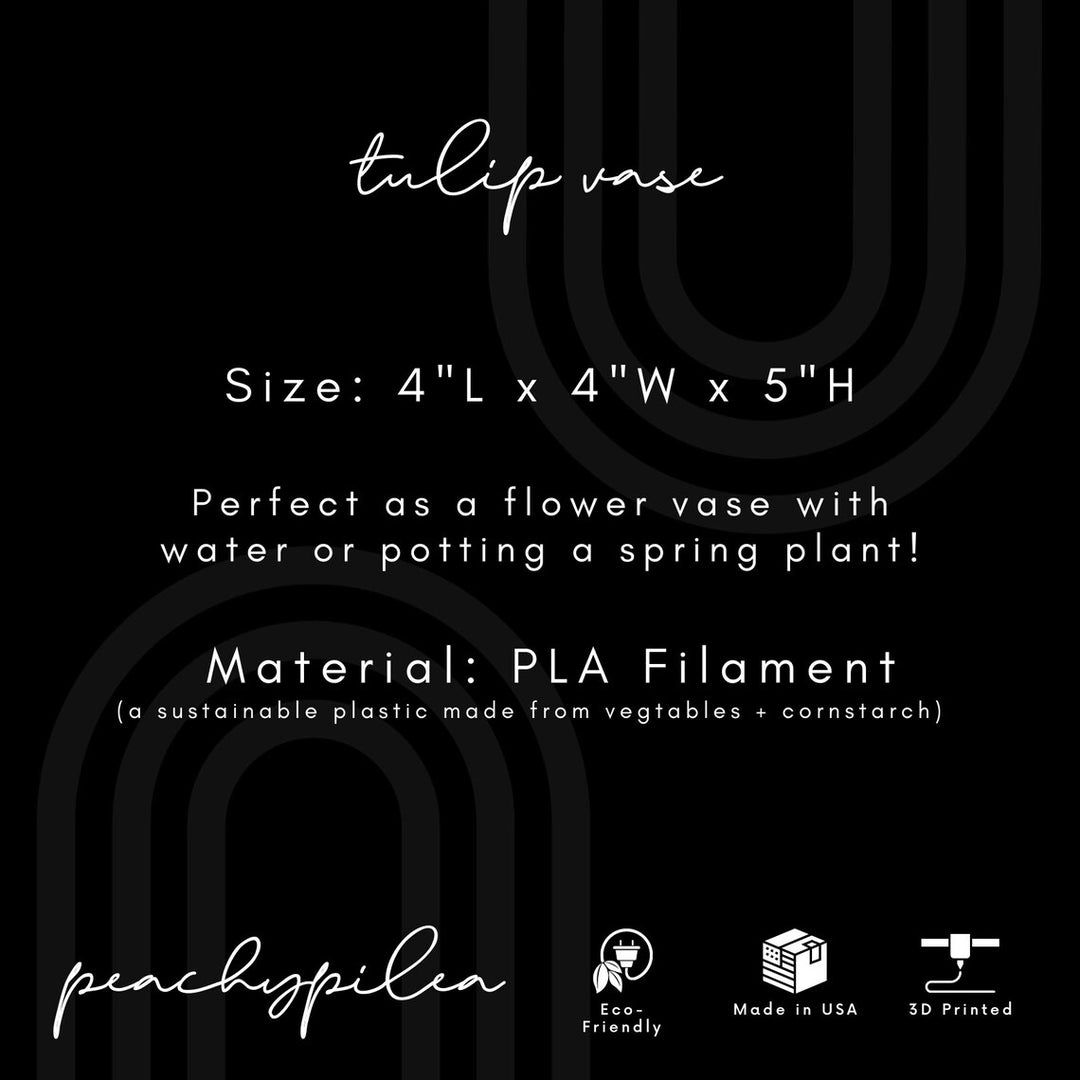 Tulip Vase | More Colors Available