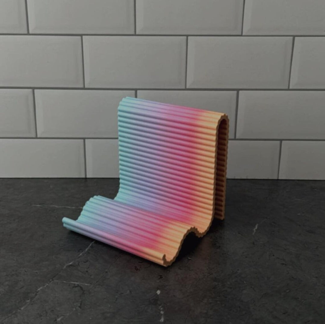 Wavy Mod Phone Tablet Stand | More Colors Available