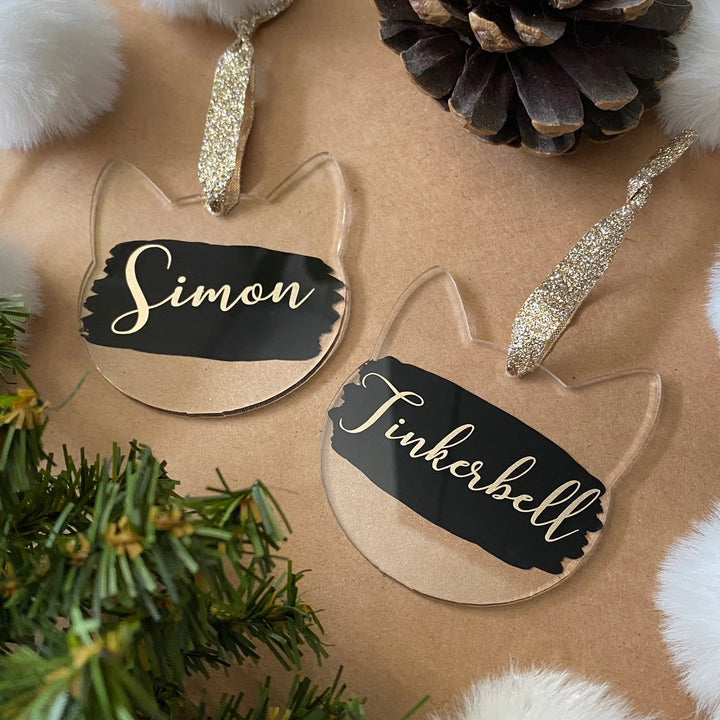Custom Cat Acrylic Ornament