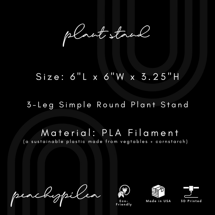 Plant Stand | More Colors Available