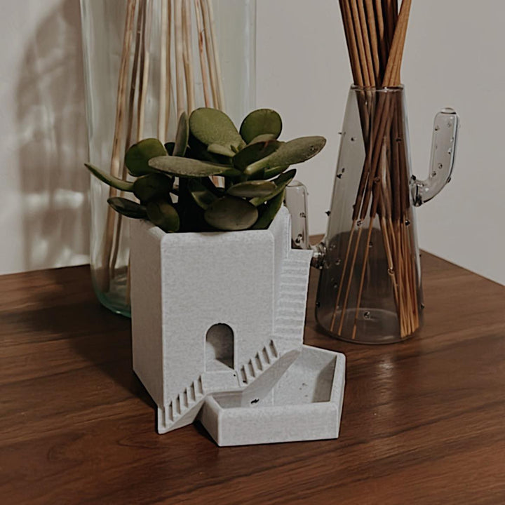Mini Santorini Poolside Succulent Planter | More Colors Available