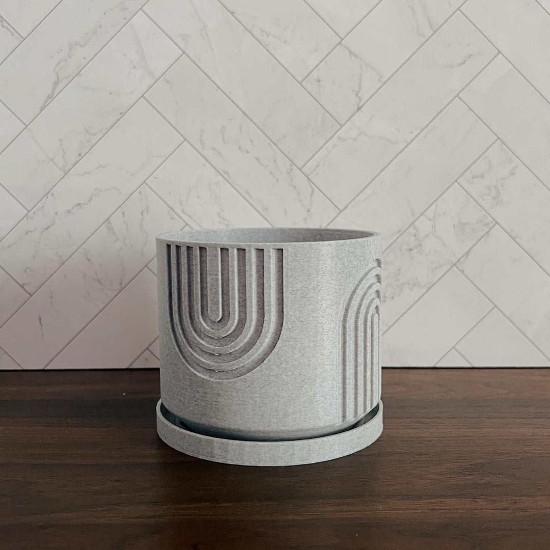 4 Inch Rainbow Boho Planter | More Colors Available