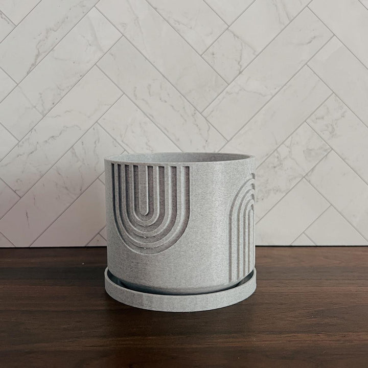 4 Inch Rainbow Boho Planter | More Colors Available