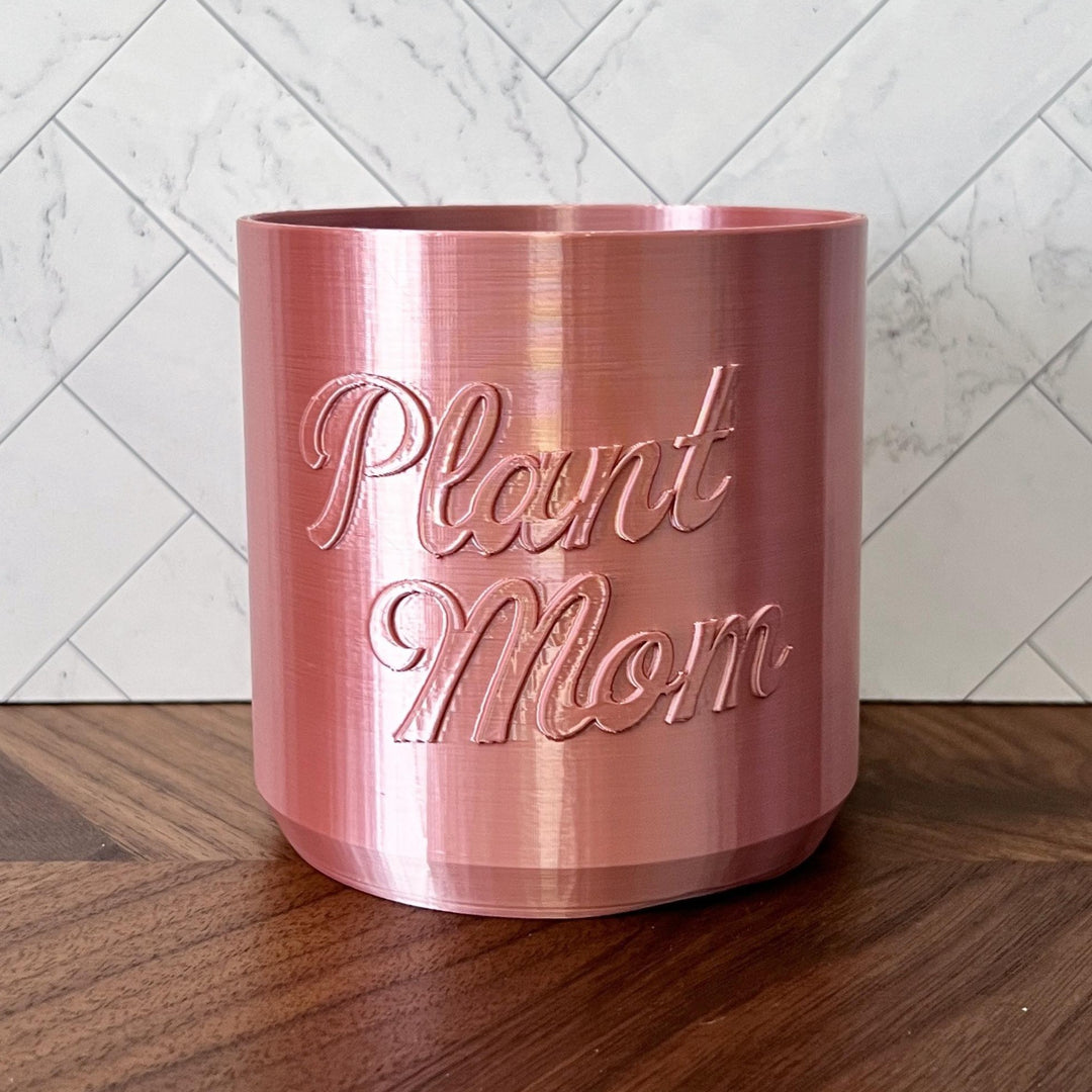 5 Inch Plant Mom Planter | More Colors Available