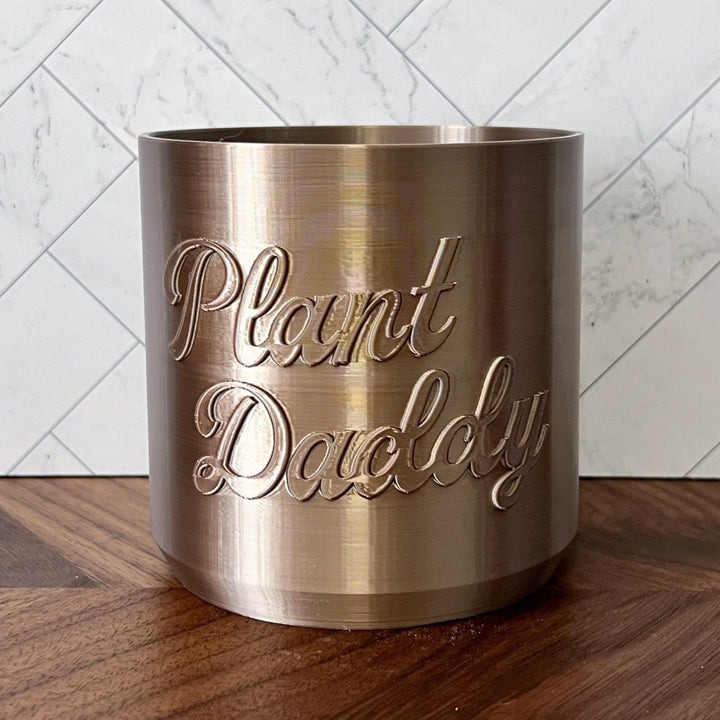 5 Inch Plant Daddy Planter | More Colors Available