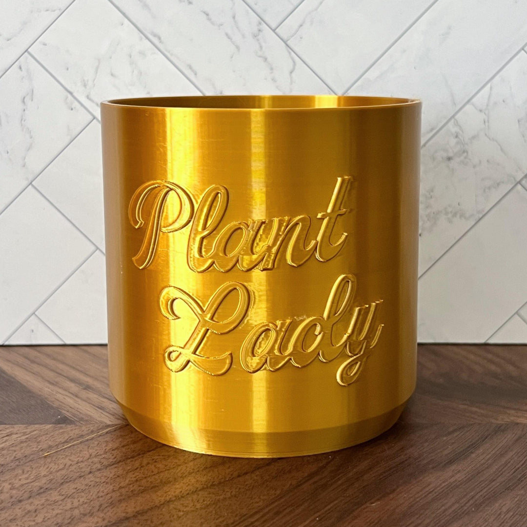 5 Inch Plant Lady Planter | More Colors Available