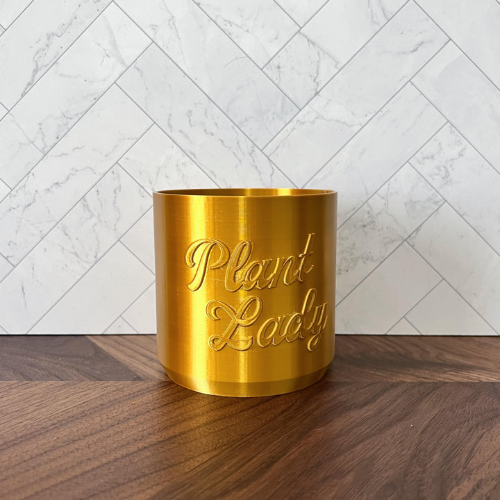 5 Inch Plant Lady Planter | More Colors Available