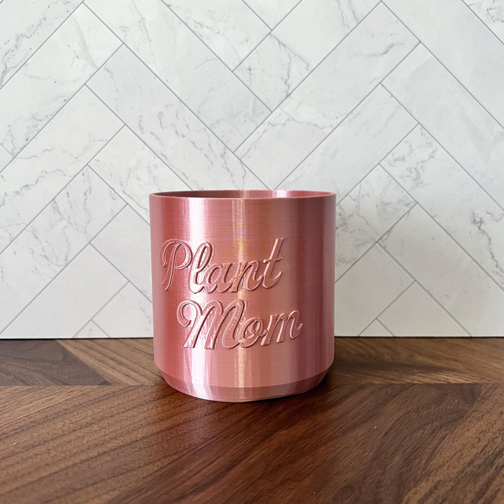 4 Inch Plant Mom Planter | More Colors Available