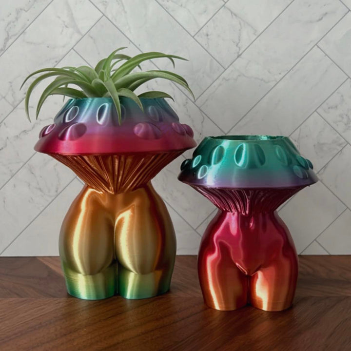 Mushroom Goddess Air Plant Holder | More Sizes + Colors Available