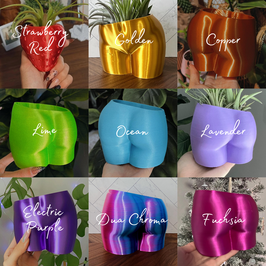4 Inch Rainbow Boho Planter | More Colors Available