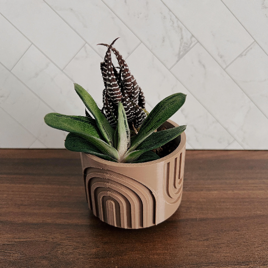 3 Inch Rainbow Boho Planter | More Colors Available