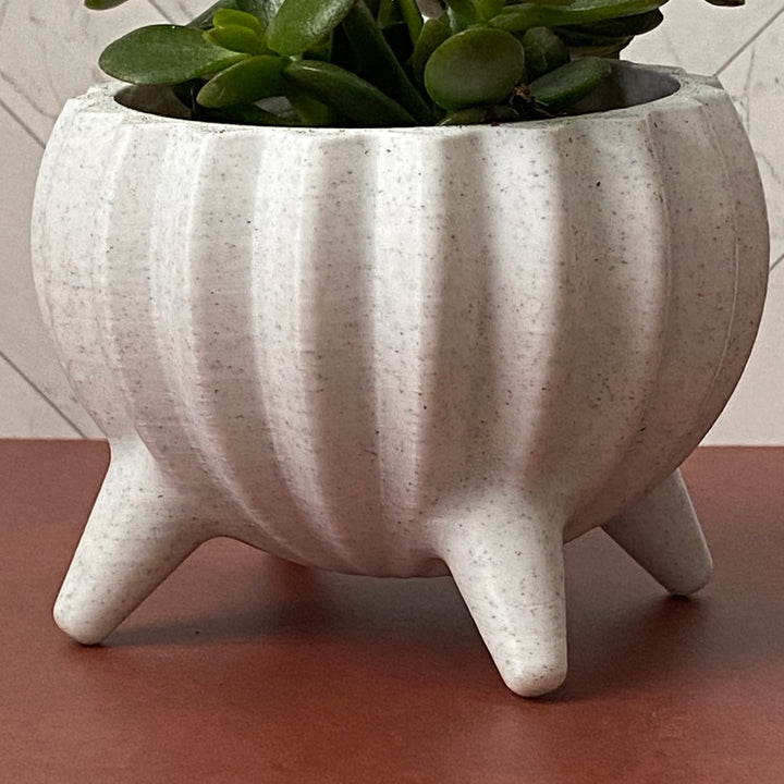 4 inch Round 3-Leg Planter | More Colors Available