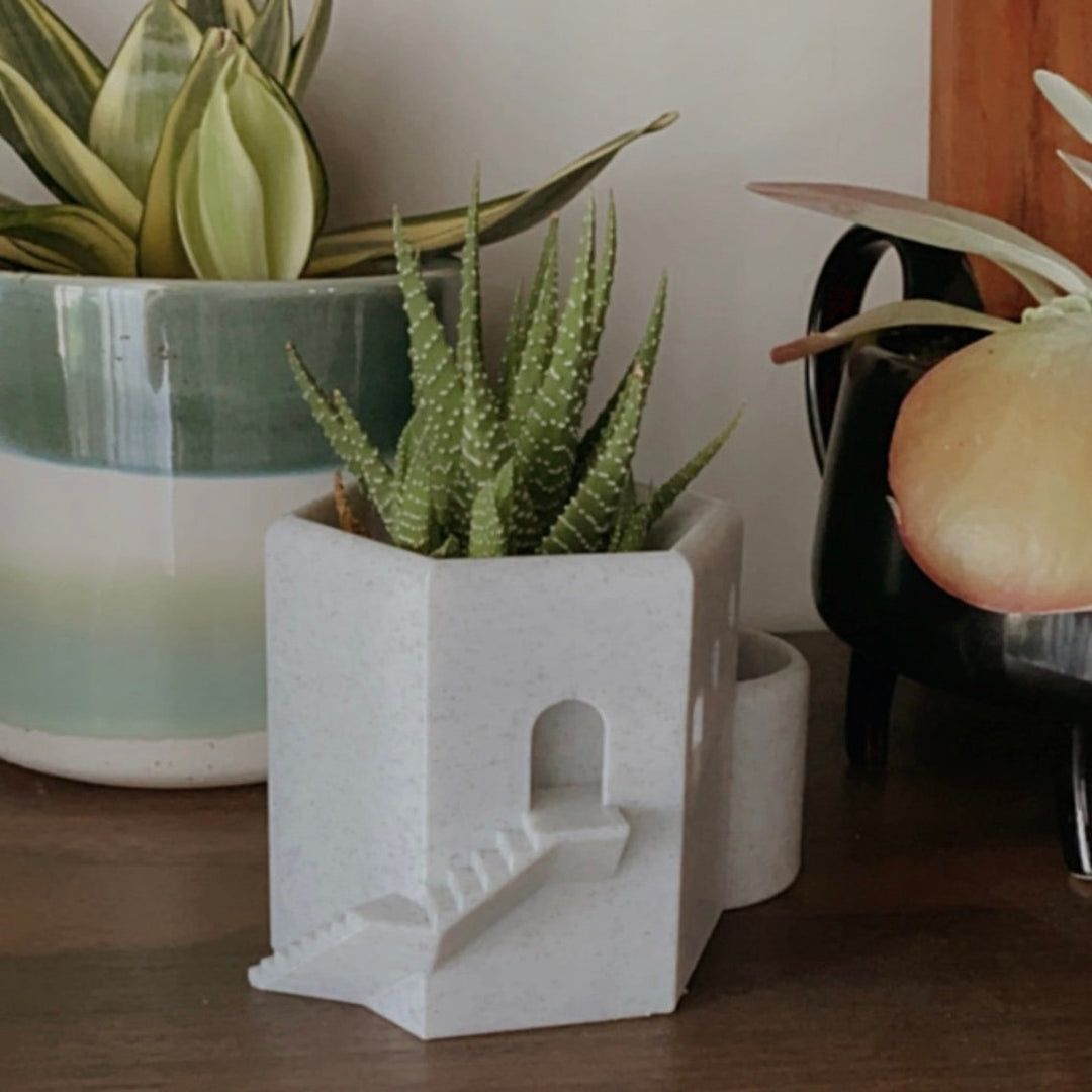 Mini Santorini Succulent Planter | More Colors Available