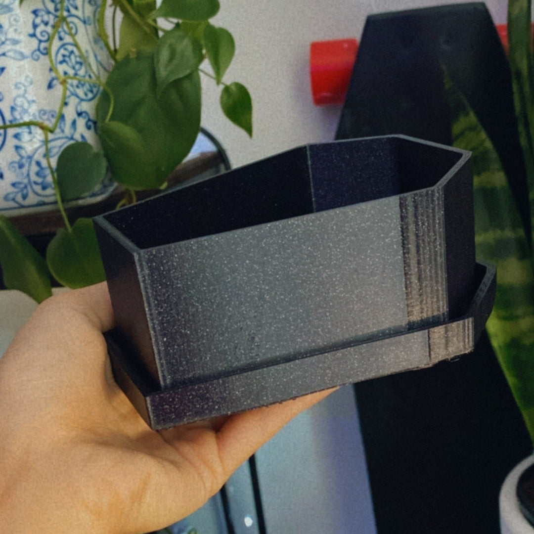 5.5 Inch Coffin Planter | More Colors Available