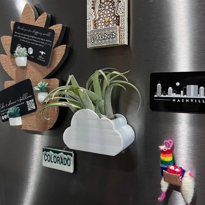 Cloud Air Plant Magnet | More Colors Available