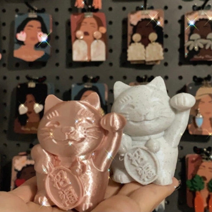 Lucky Cat | More Sizes + Colors Available